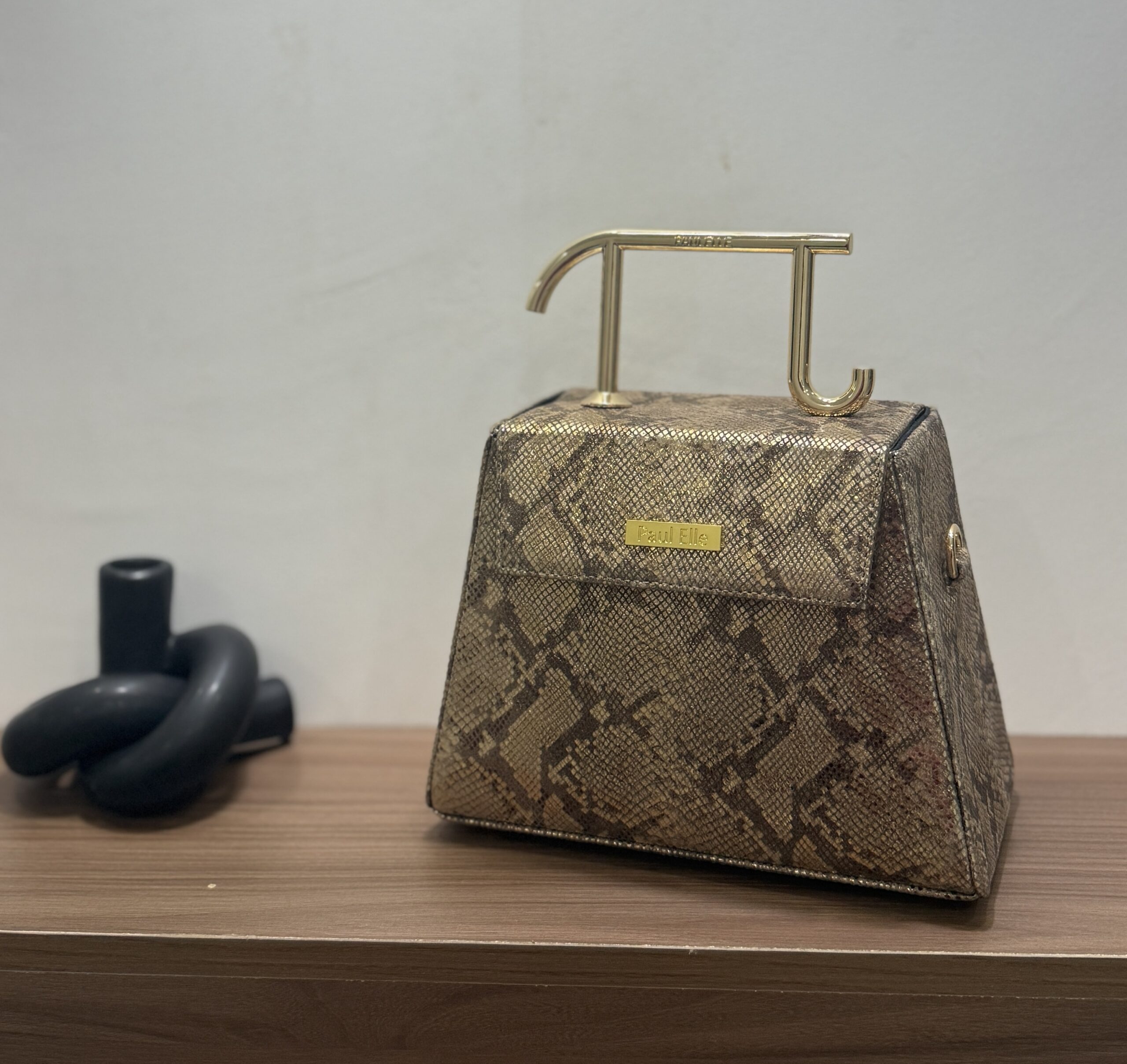 MINI LADY P' SERPENT DORÉ